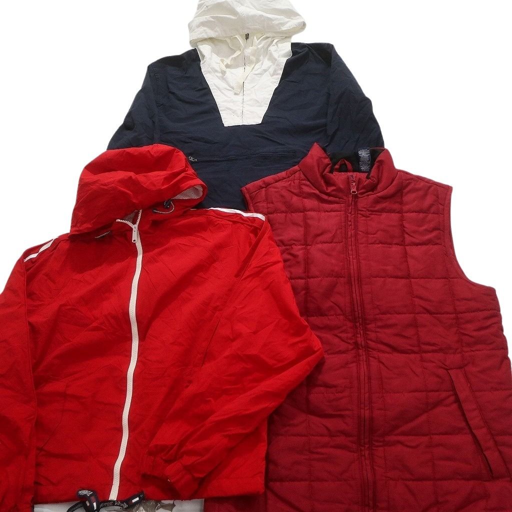 古着卸 ブランドMIX ジャケット 3枚セット メンズ S トミーヒルフィガー アバクロ チャップス 古着 NC5551