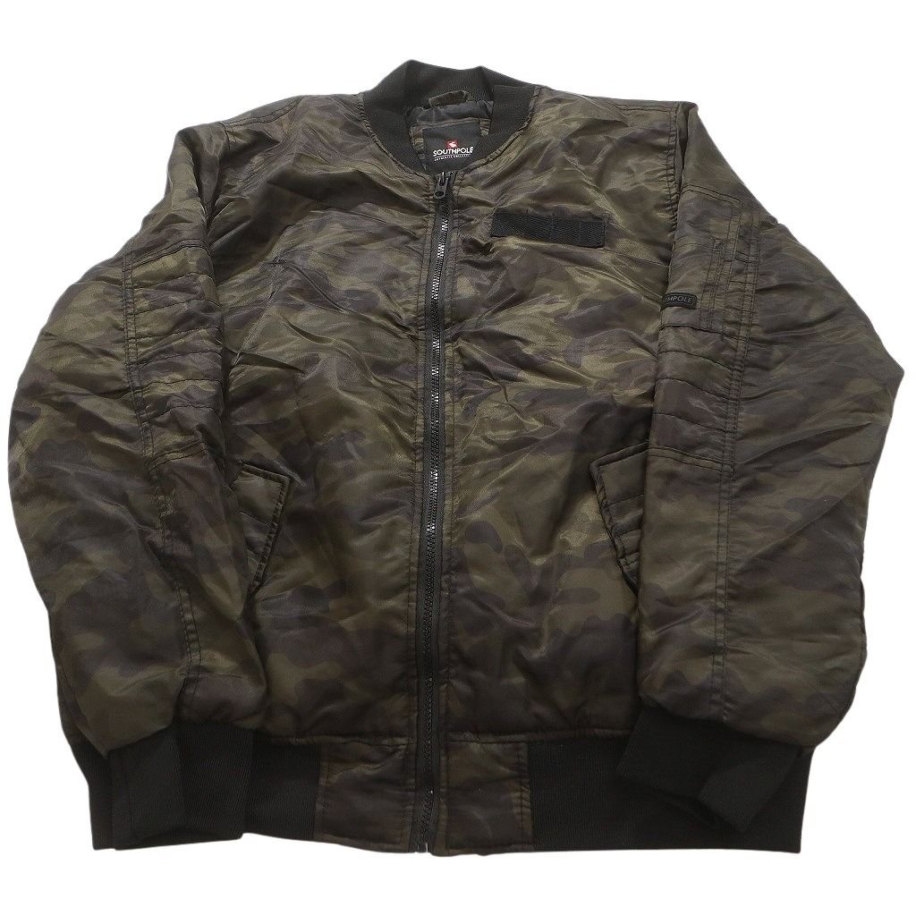 古着卸 MA-1型 ジャケット 3枚セット メンズ M 迷彩 ナイロン ブルゾン 古着 NC5547