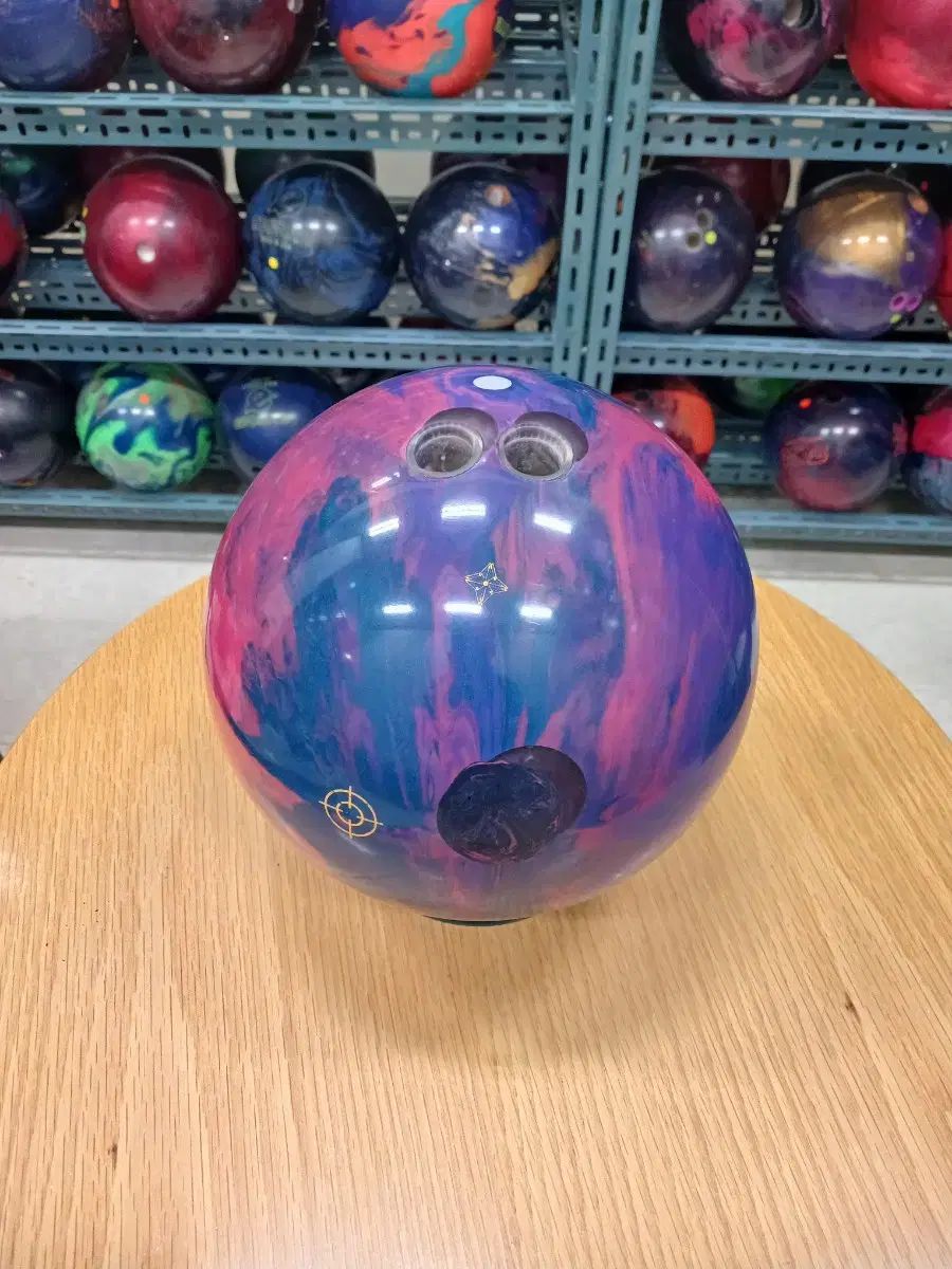 ボーリングボール 完 15 p ツーフィンガー Attentionグリップ