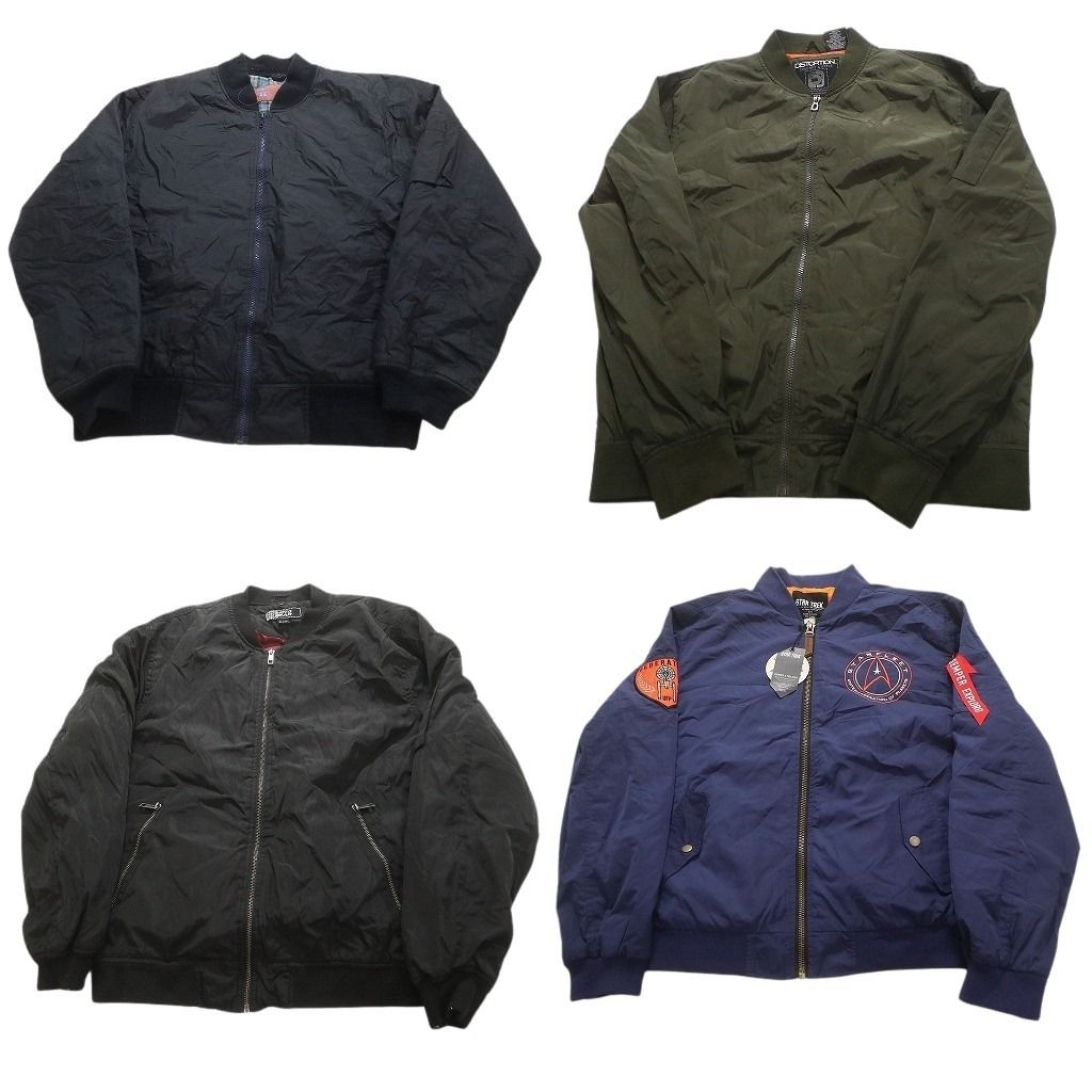 古着卸 MA 1型 ジャケット セット メンズ XL 2 ナイロン ブルゾン 古着 NC 5543