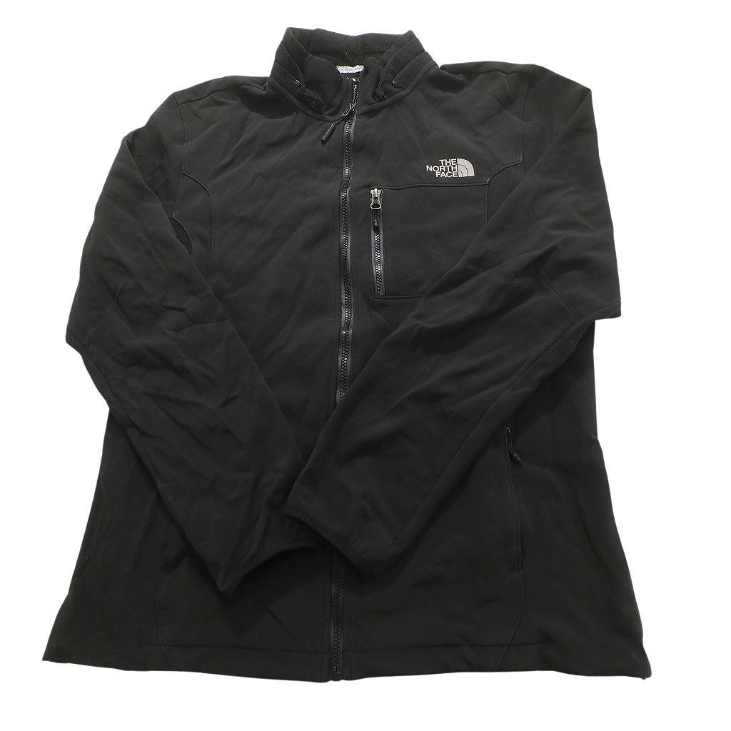 古着卸 ノースフェイス ソフトシェル ジャケット 6枚セット メンズ L XL 企業 ベスト ブラック 古着 NC5613