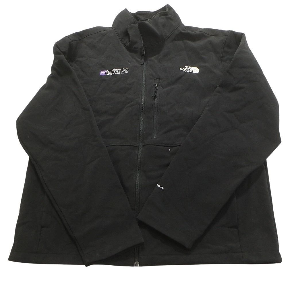 古着卸 ノースフェイス ソフトシェル ジャケット 6枚セット メンズ XL 2XL フーディー 企業 ブラック 古着 NC5608