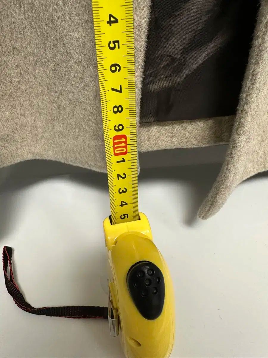 男性らしい リバークラッシー ウール100 ロングコート グレー ベージュ サイズ100