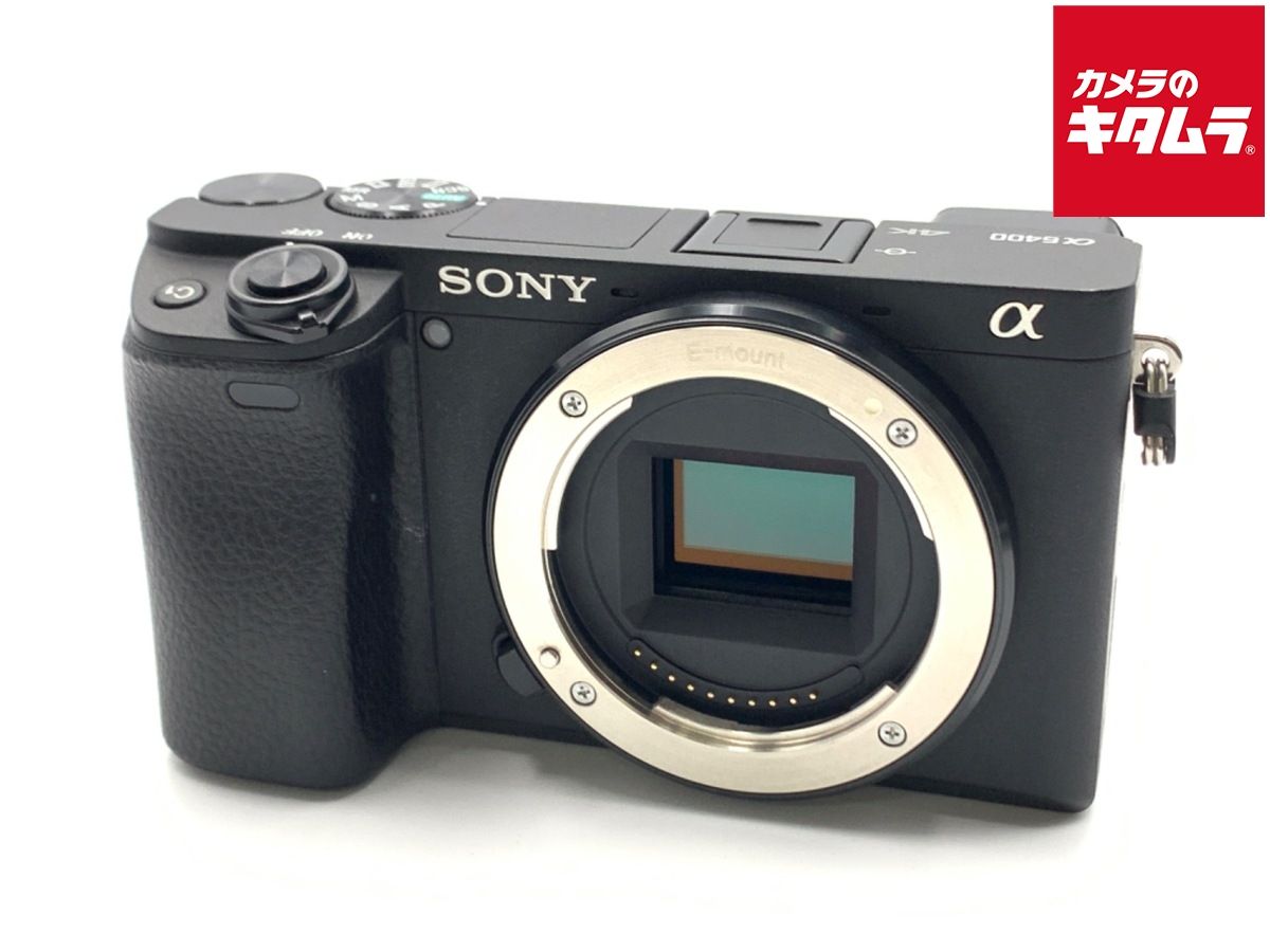 中古　美品　ソニー α6400 ボディ ブラック [ILCE-6400 B] 中古】 【並品】 ソニー α6400 ボディ ブラック [ILCE-6400 B] - メルカリ
