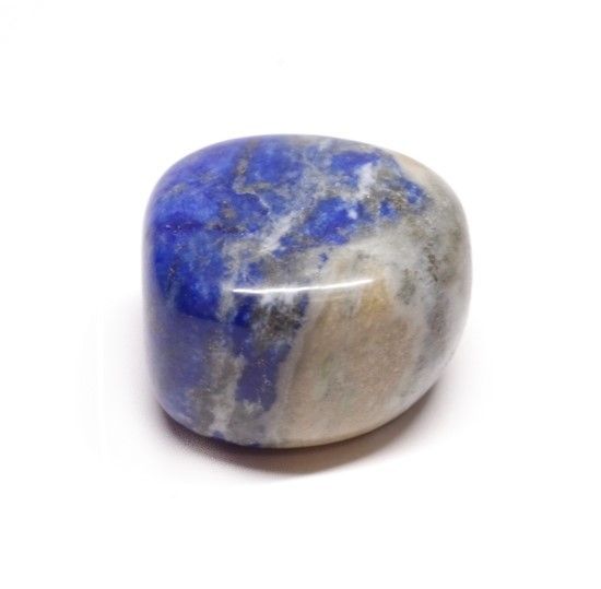 ラピスラズリ タンブル 23mm (15g） 青金石 瑠璃 七宝 幸運 - メルカリ