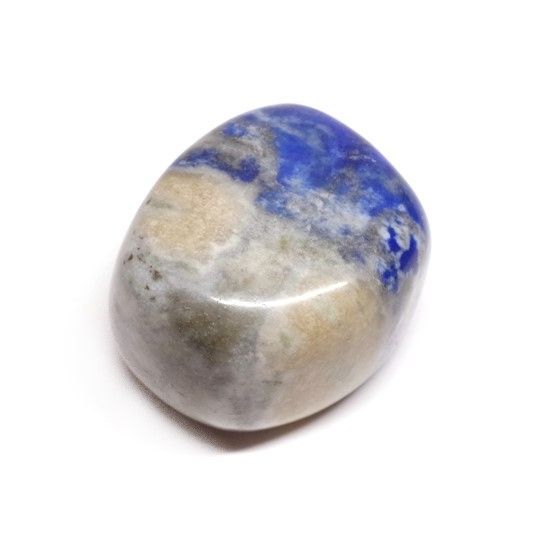 ラピスラズリ タンブル 23mm (15g） 青金石 瑠璃 七宝 幸運 - メルカリ