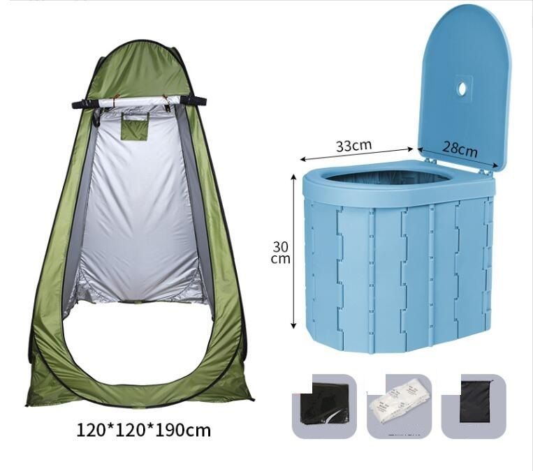 上質簡易トイレ 災害用トイレセット 非常用トイレ 折りたたみ式 凝固剤付 車中泊 携帯トイレ 介護 洪水 防災 災害アウトドア 簡単使用