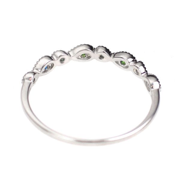 新品 希少 Pt900 デマントイドガーネット アウイナイト パライバ