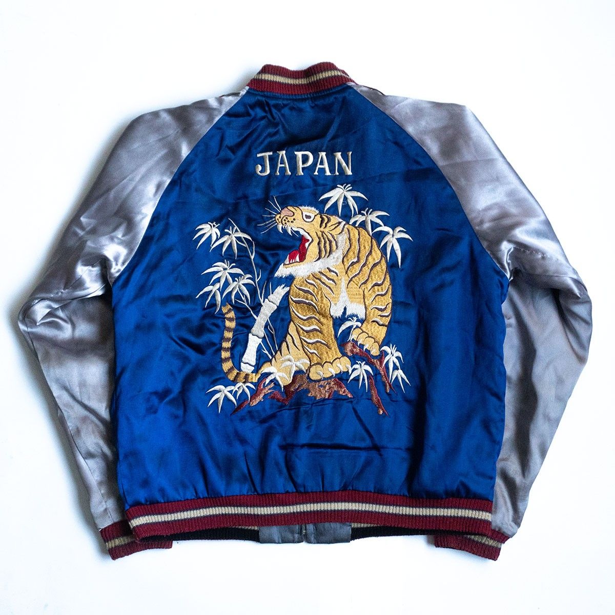 雰囲気抜群 TAILOR TOYO TT11006 リバーシブル スカジャン L スーベニア ジャケット 刺繍 サテン テーラー東洋 25110119