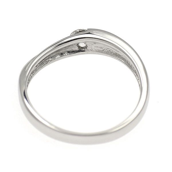 Pt 900 ダイヤモンド リング 0.20 ct