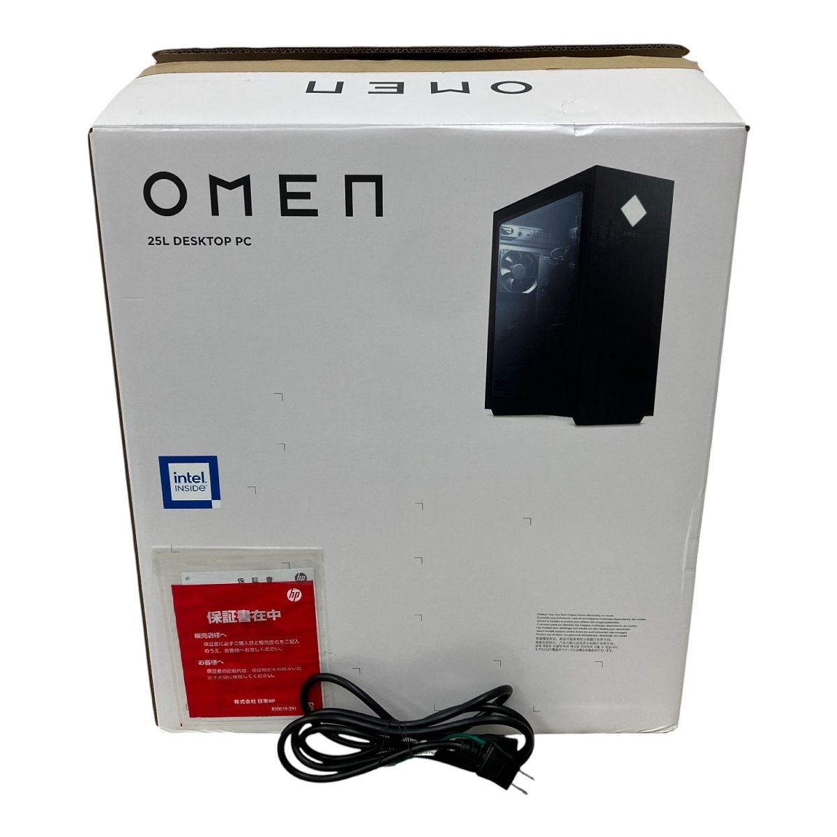 HP OMEN 25 L GT 12-0722 jp デスクトップ パソコン i 7 10700 F 16 GB RTX 3060 Ti ストレージ無 OS無