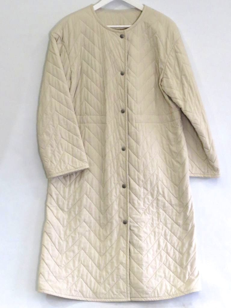 223072 theory luxe セオリーリュクス 20AW キルティング ノー コート クリーニング済み 38 0409620 VIRGO SPICA