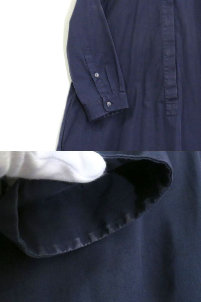 226734】MAX MARA マックスマーラ 白タグ コットン シャツワンピース