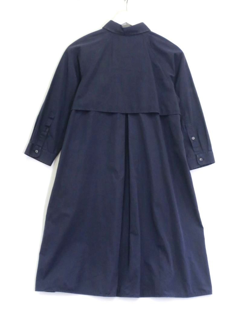 226734】MAX MARA マックスマーラ 白タグ コットン シャツワンピース