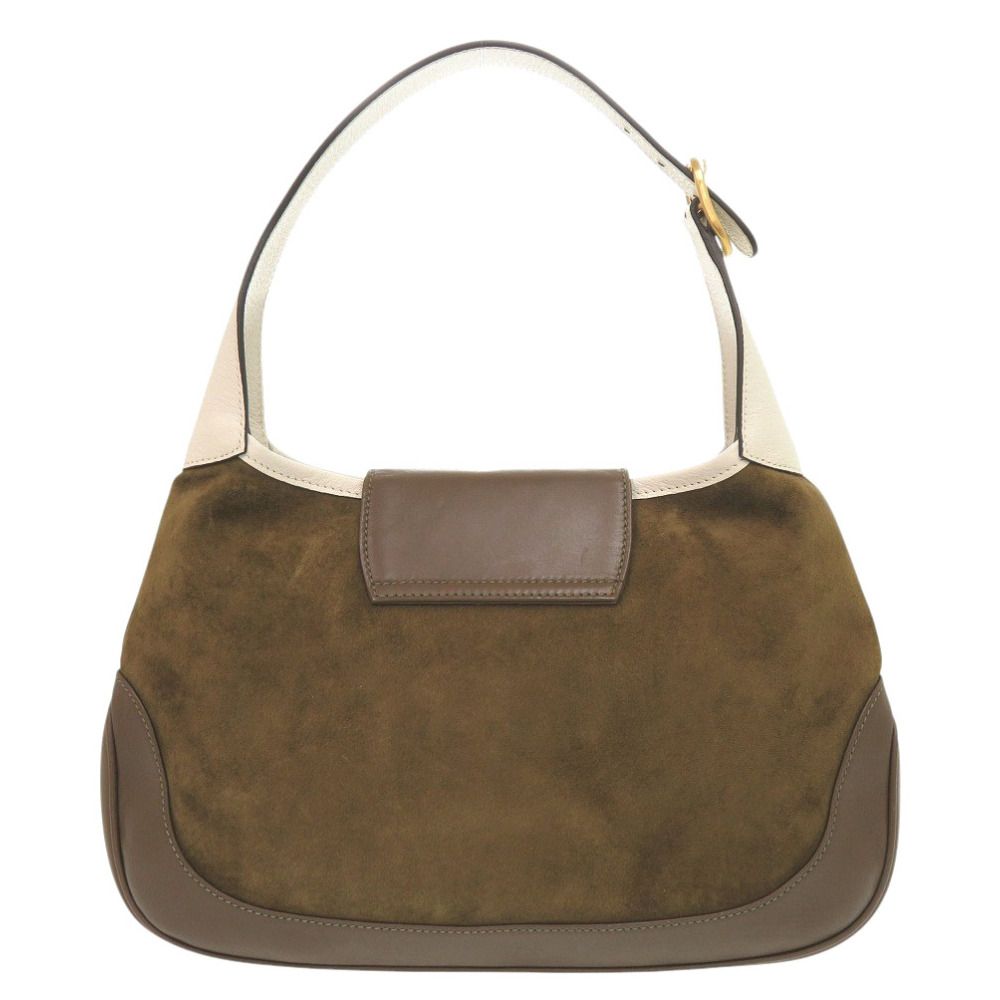 カーキ ショルダーバッグ