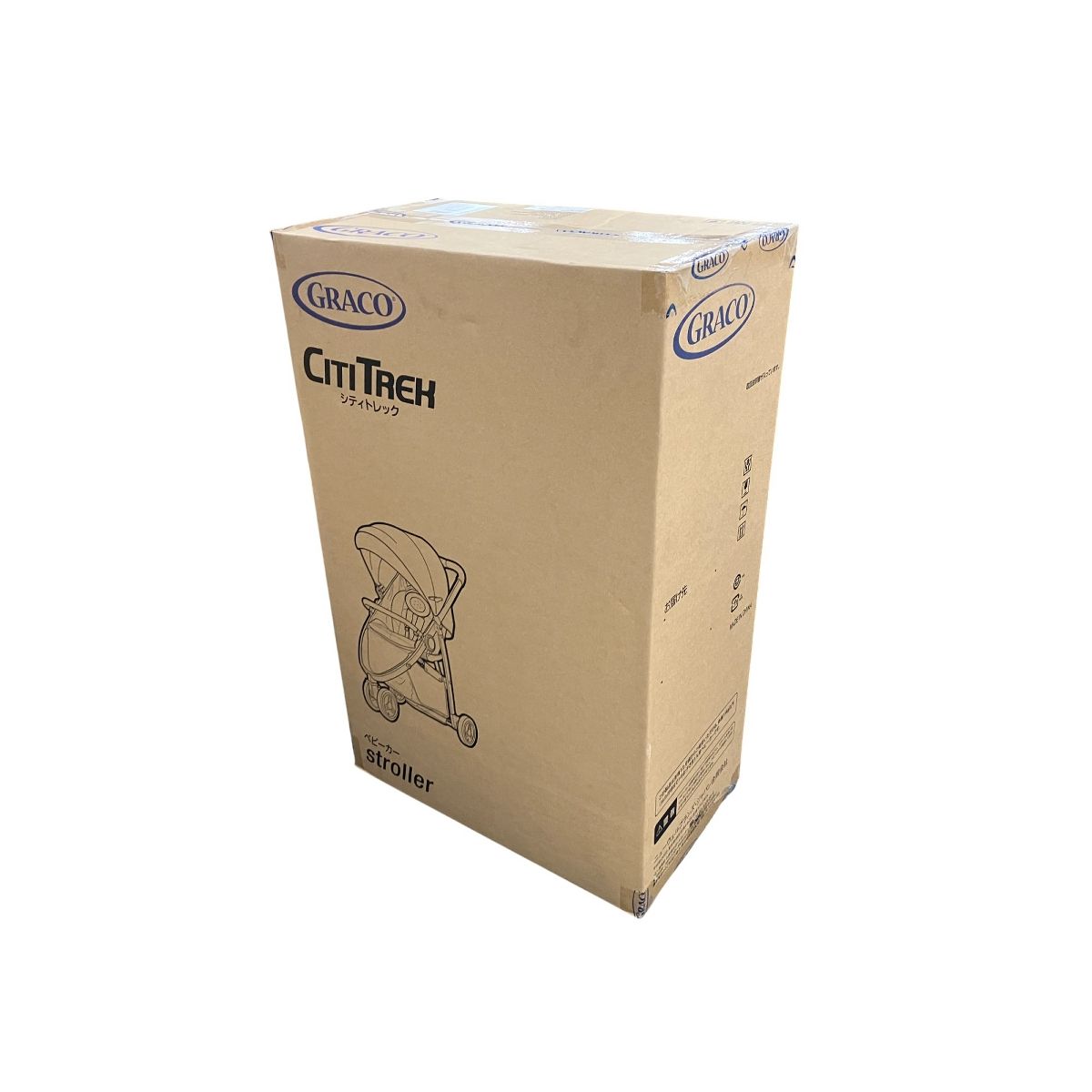 GRACO CitiTrek GB A型ベビーカー 3輪 リーフグリーン グレコ シティトレック