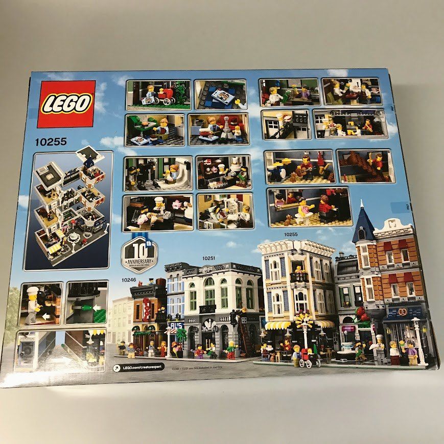 LEGO レゴ クリエイター エキスパート 10255 にぎやかな街角 製造終了品 DB-113-L CREATOR 大人レゴ ミニフィグ 歯科医 バリスタ パン屋 花屋 赤ちゃん 他 372