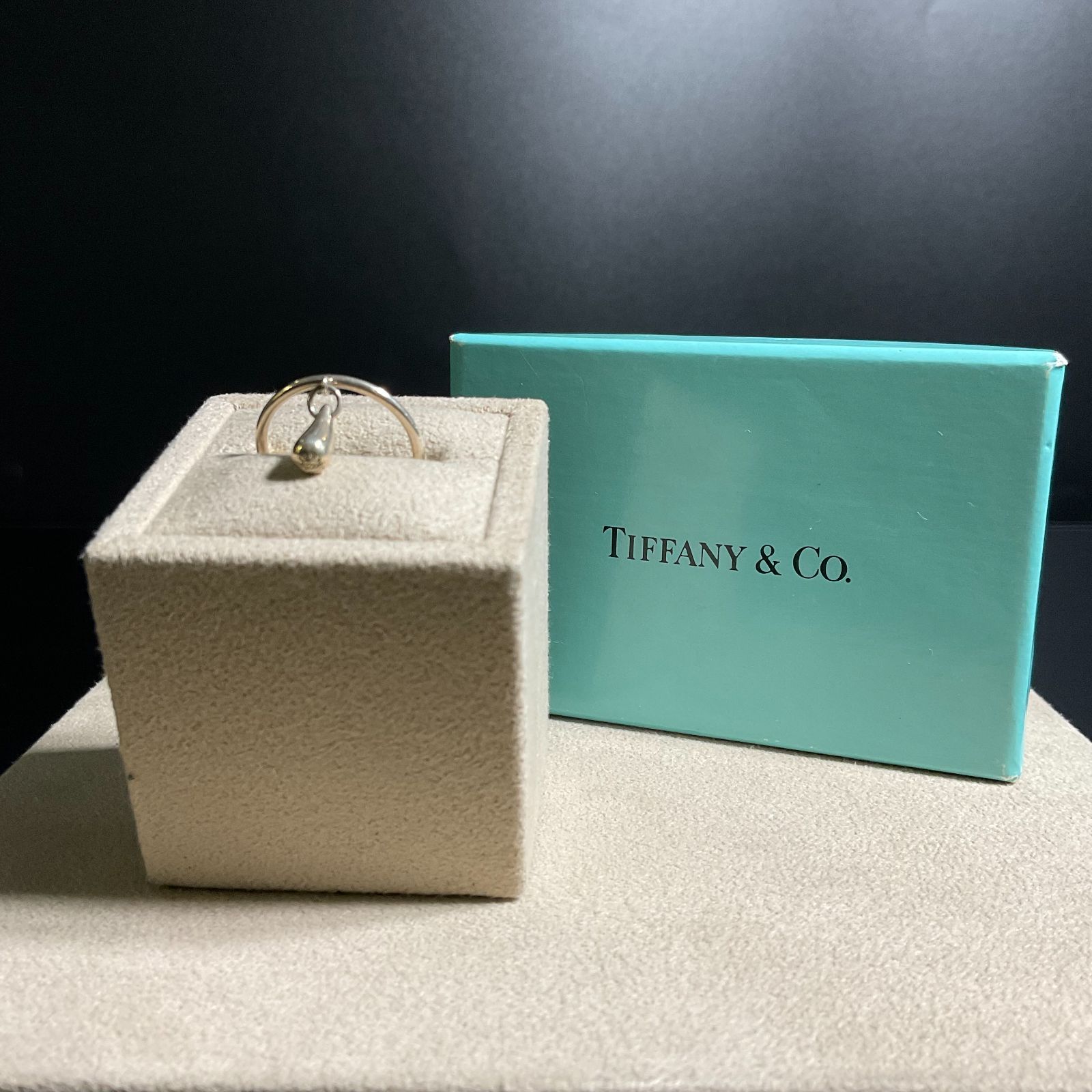 ティファニー Sv925 ティアドロップリング B25110752