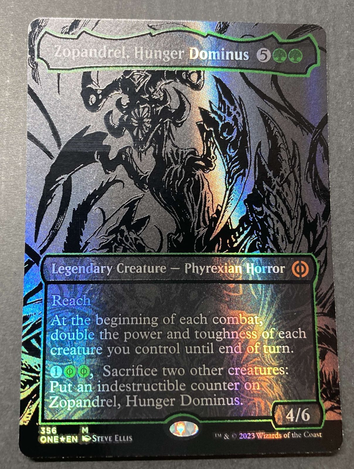 飢餓のドミヌス ゾパンドレル ファイレクシア 完全なる統一 foil 飢餓のドミヌス ゾパンドレル ファイレクシア 完全なる統一 foil Foil