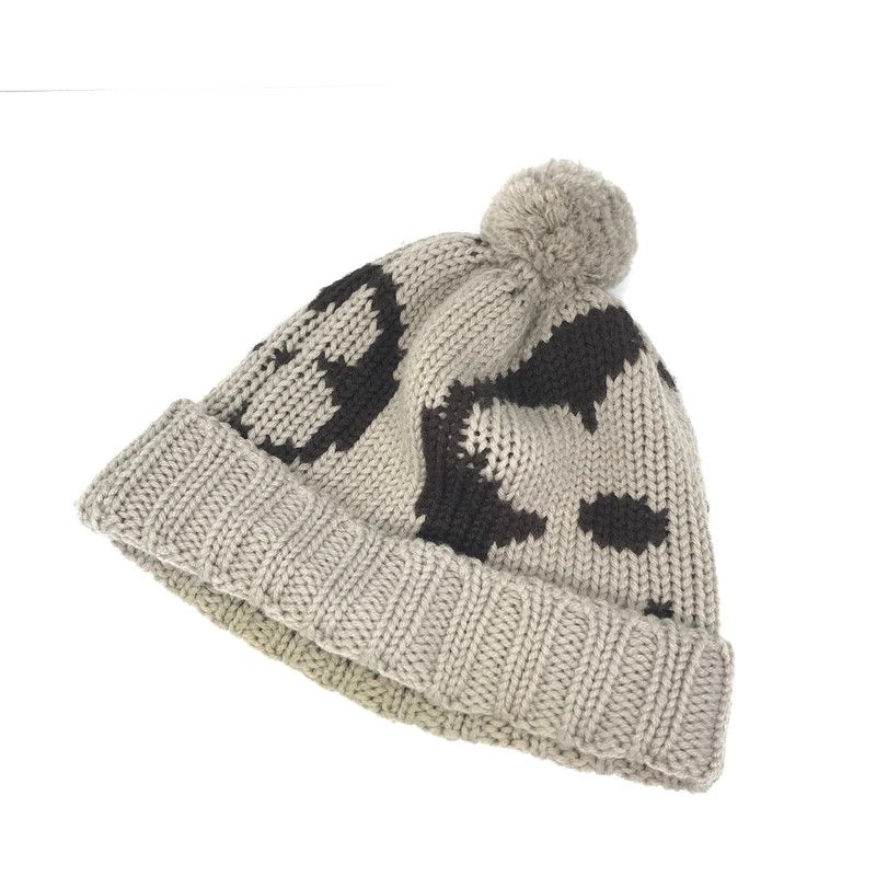 品 LOUIS VUITTON ルイ ヴィトン ボネ グランフロア M72398 ボンボン ニットキャップ 帽子 179-251107-yy-11-tag