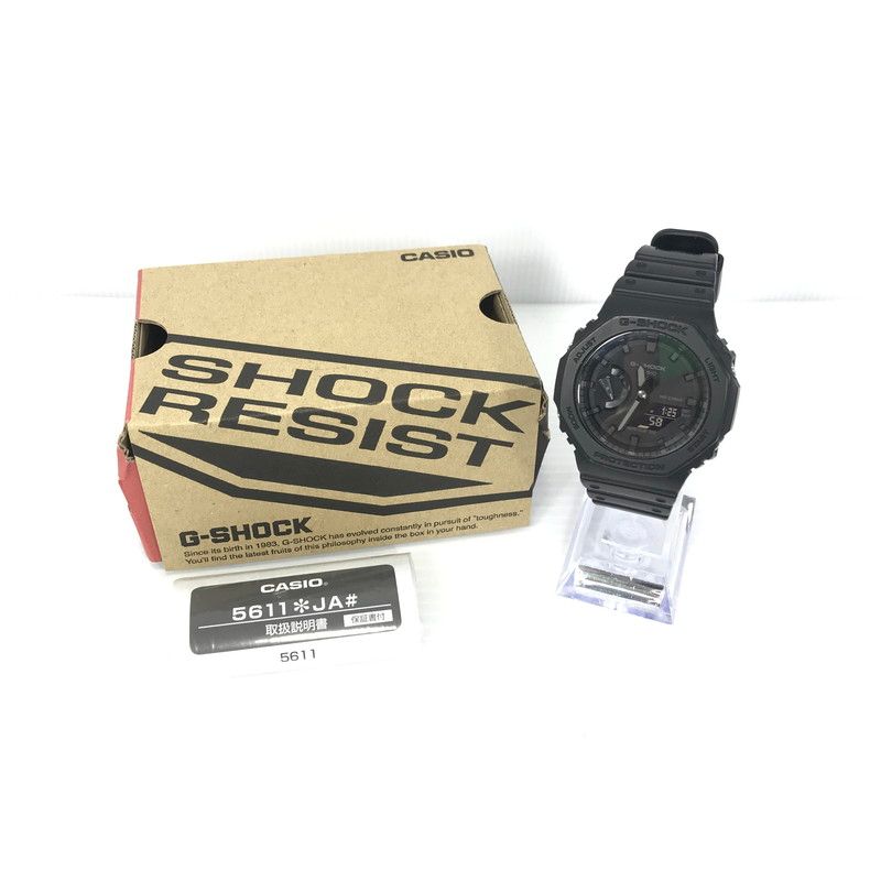 品 CASIO カシオ G-SHOCK 2100 SERIES GA-2100-1A1JF ジーショック 2100シリーズ アナデジ クォーツ 腕時計 196-251107-yy-15-tag