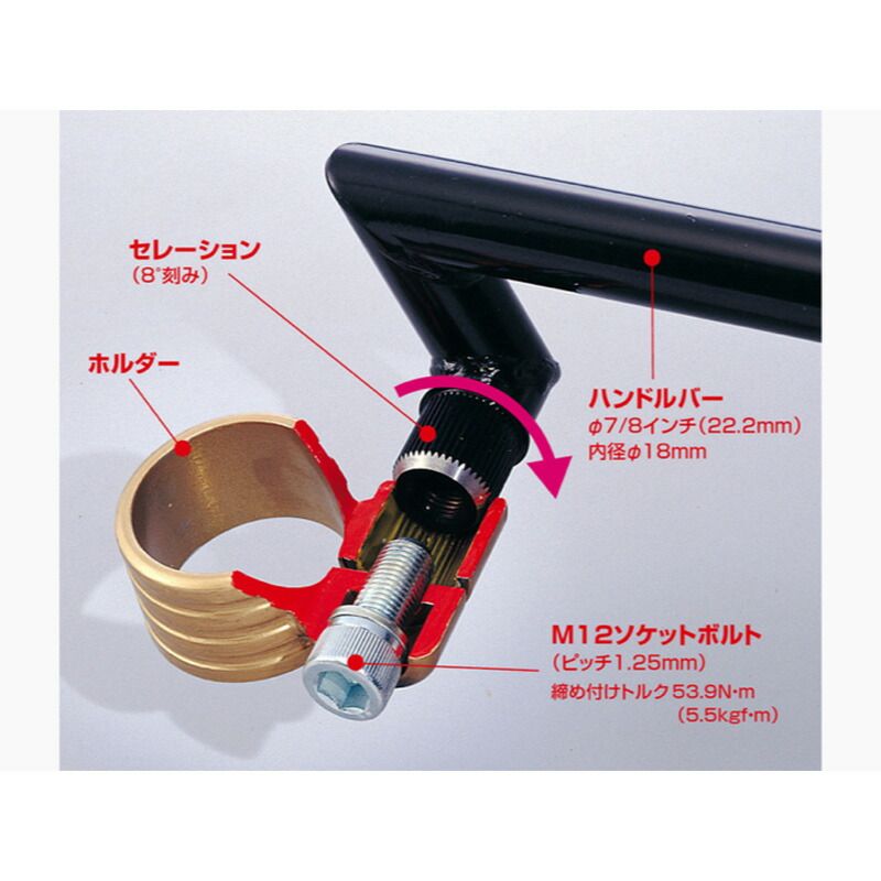 メーカー正規品 新品 ハリケーン HURRICANE セパレートハンドル TYPE I 