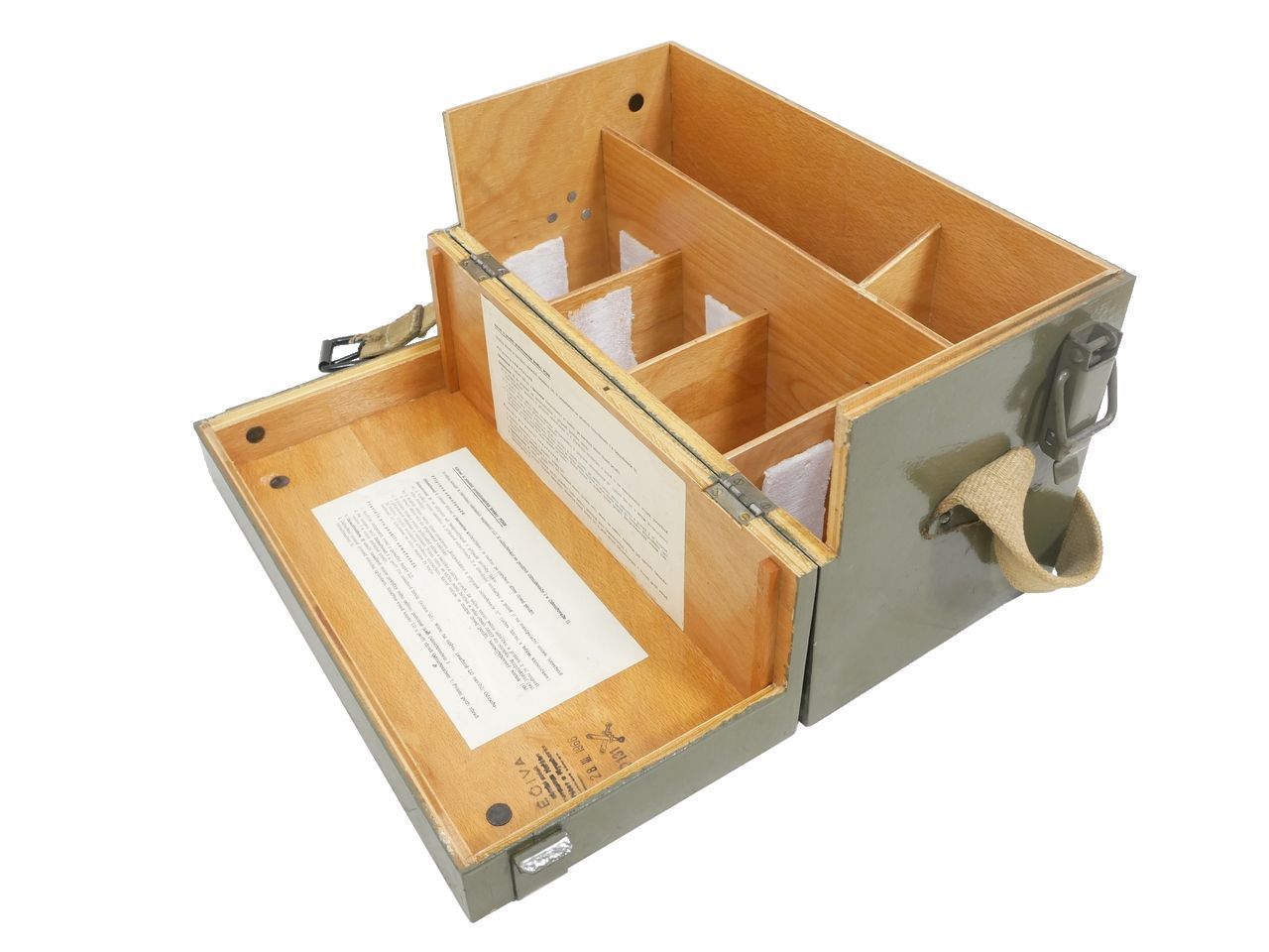 チェコスロバキア軍 V-1b 木製メディカルボックス＋AMMO BOX4個 チェコ