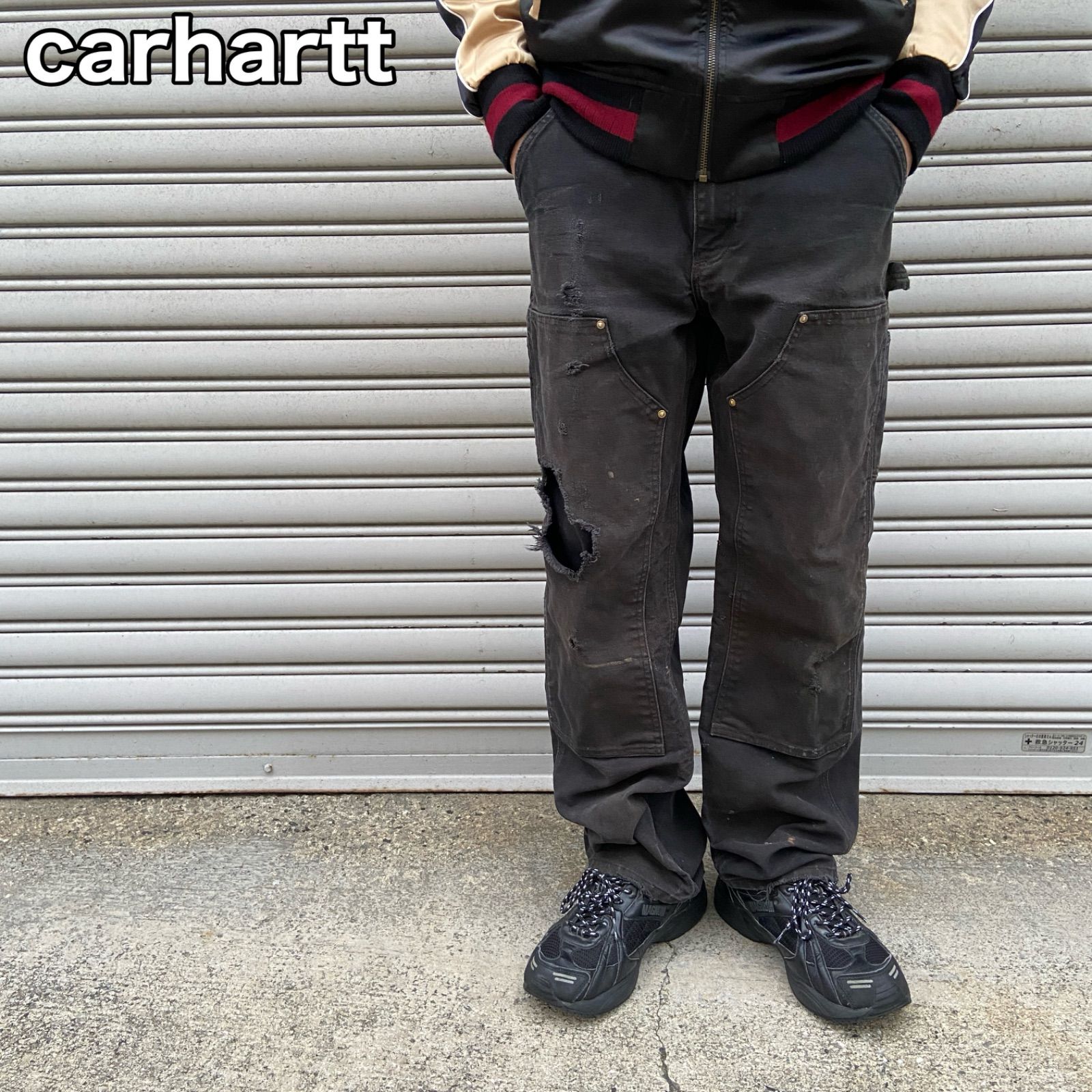 USA製ボロ雰囲気系 carhartt カーハート ダブルニー ペインターパンツ