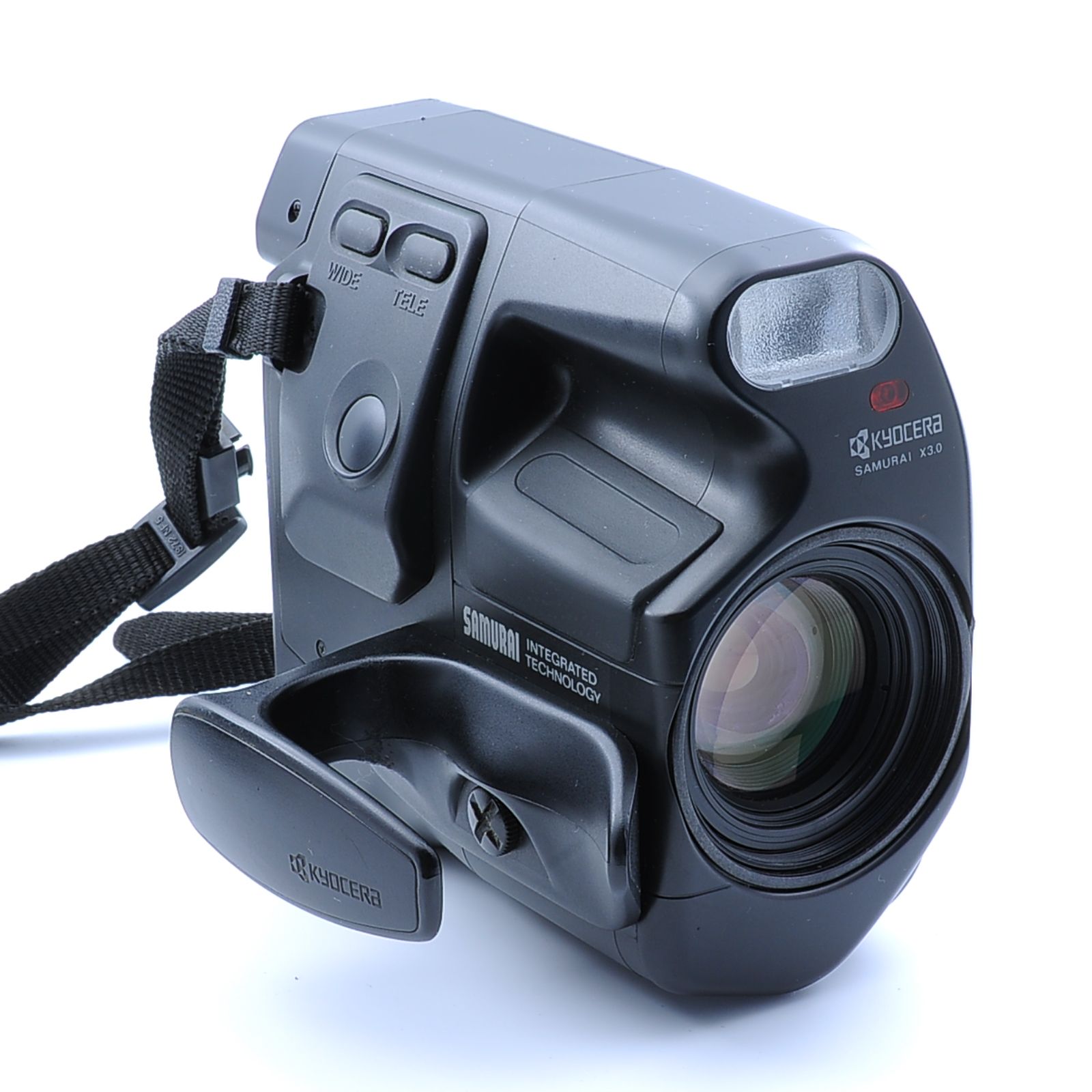 【美品 ケース付き】 京セラ Kyocera SAMURAI X3.0 Kyocera SAMURAI X3.0 ハーフサイズ フィルムカメラ 動作確認