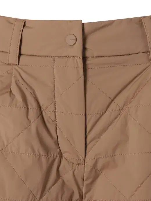 WIDE ANGLE キルティング ショートパンツ キャメル 25 26 27