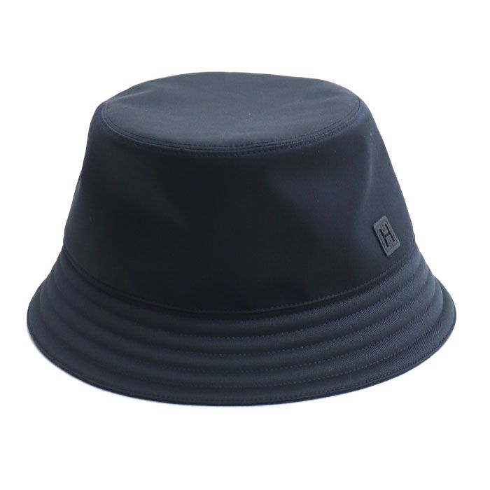 HERMES エルメス フレッドHカット バケットハット ハット ネイビー H241022N 61 ユニセックス