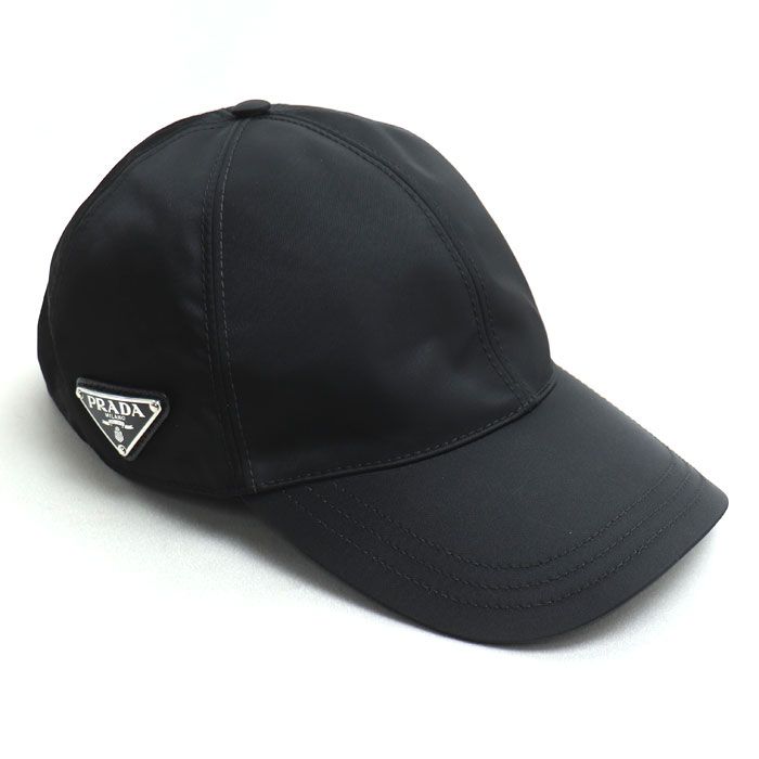 PRADA プラダ Re Nylon リ ナイロン キャップ ブラック 2HC274 2DMI F0002 XXL ユニセックス