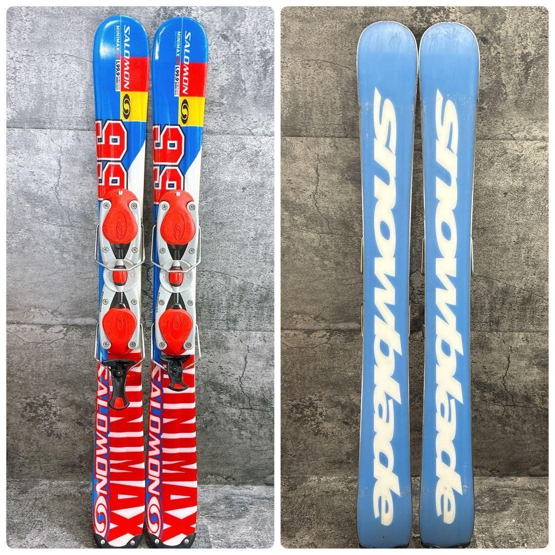 人気 SALOMON サロモン MINIMAX スキー板 ショートスキー