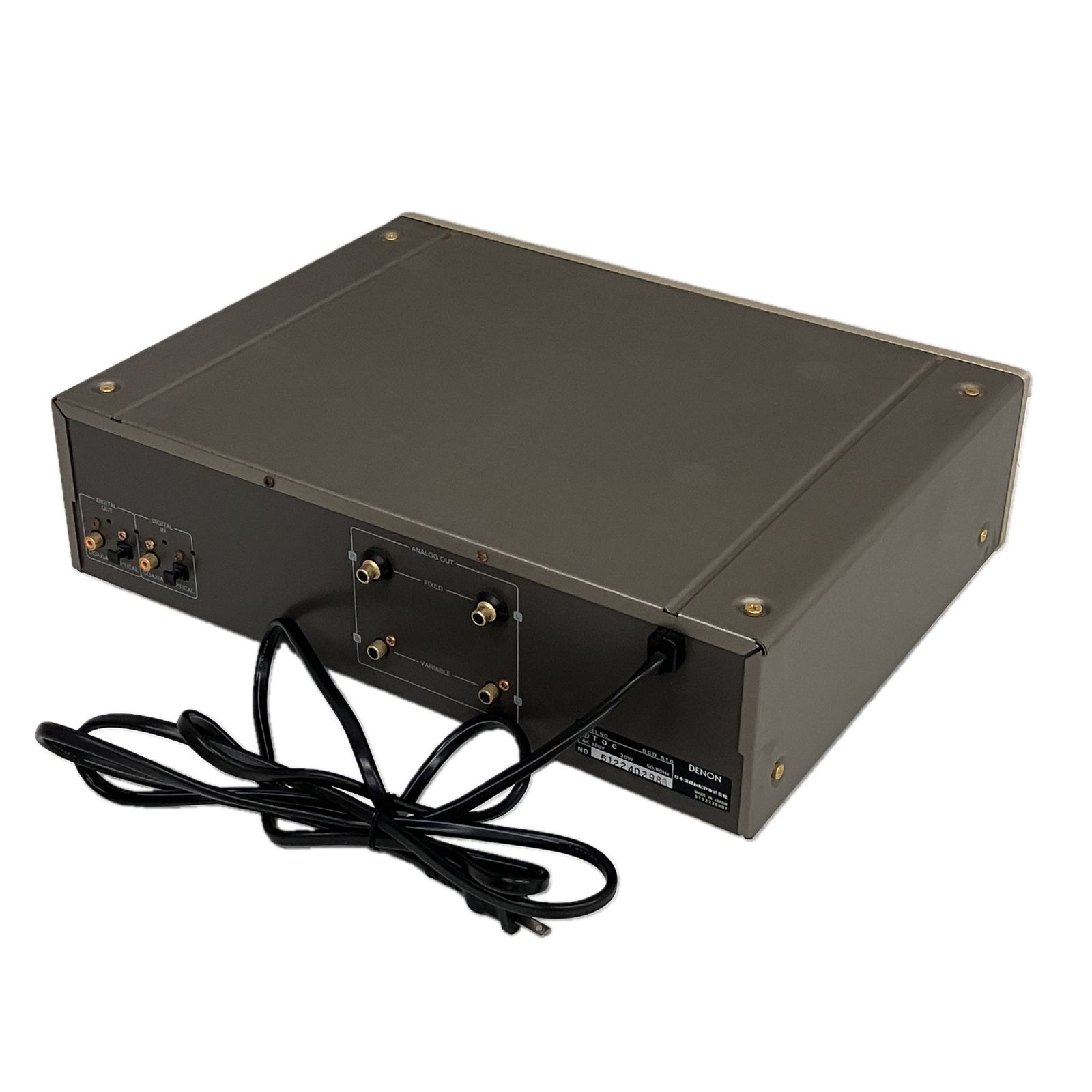 DENON DCD-S10 CDプレイヤー デノン デンオン CDデッキ オーディオ 音響機材 ジャンク S10573981