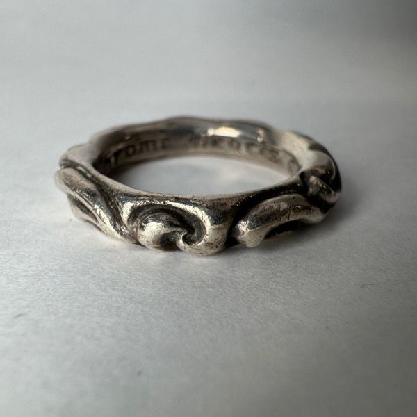 CHROME HEARTS/クロムハーツ スクロールバンドリング/15号 - メルカリ