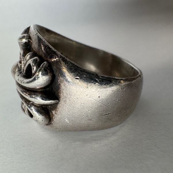 クロムハーツ　キーパーリング　24号　インボイスコピー付属　送料無料 インボイス/原本】CHROME HEARTS/クロムハーツ KEEPER キーパーリング