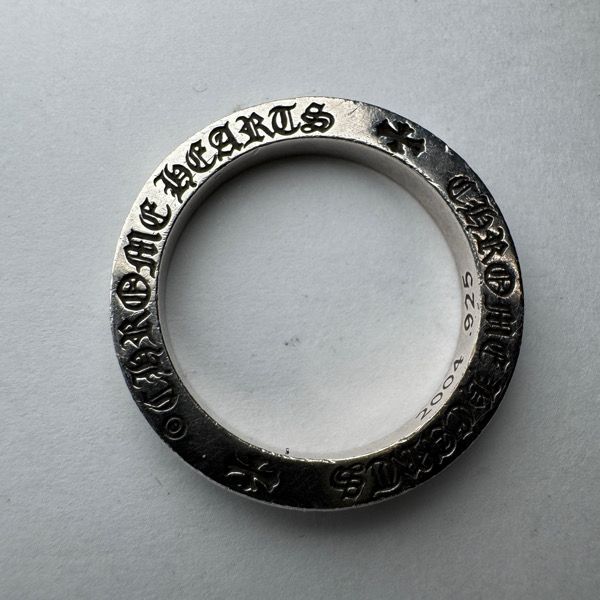 CHROME HEARTS/クロムハーツ 3mm スペーサーリング CH FUCK YOU