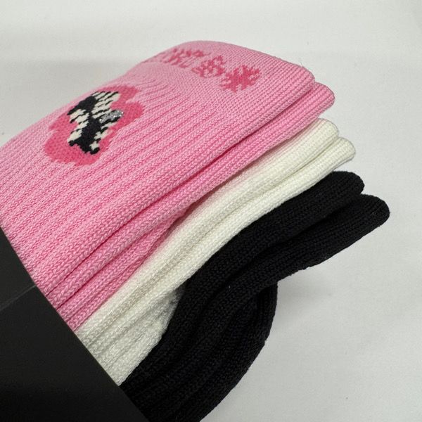 【新品】 Chrome Hearts マッティー ボーイ ソックス 3足セット 楽天市場】CHROME HEARTS 3 PAIR CHOMPER SOCKS SET クロムハーツ