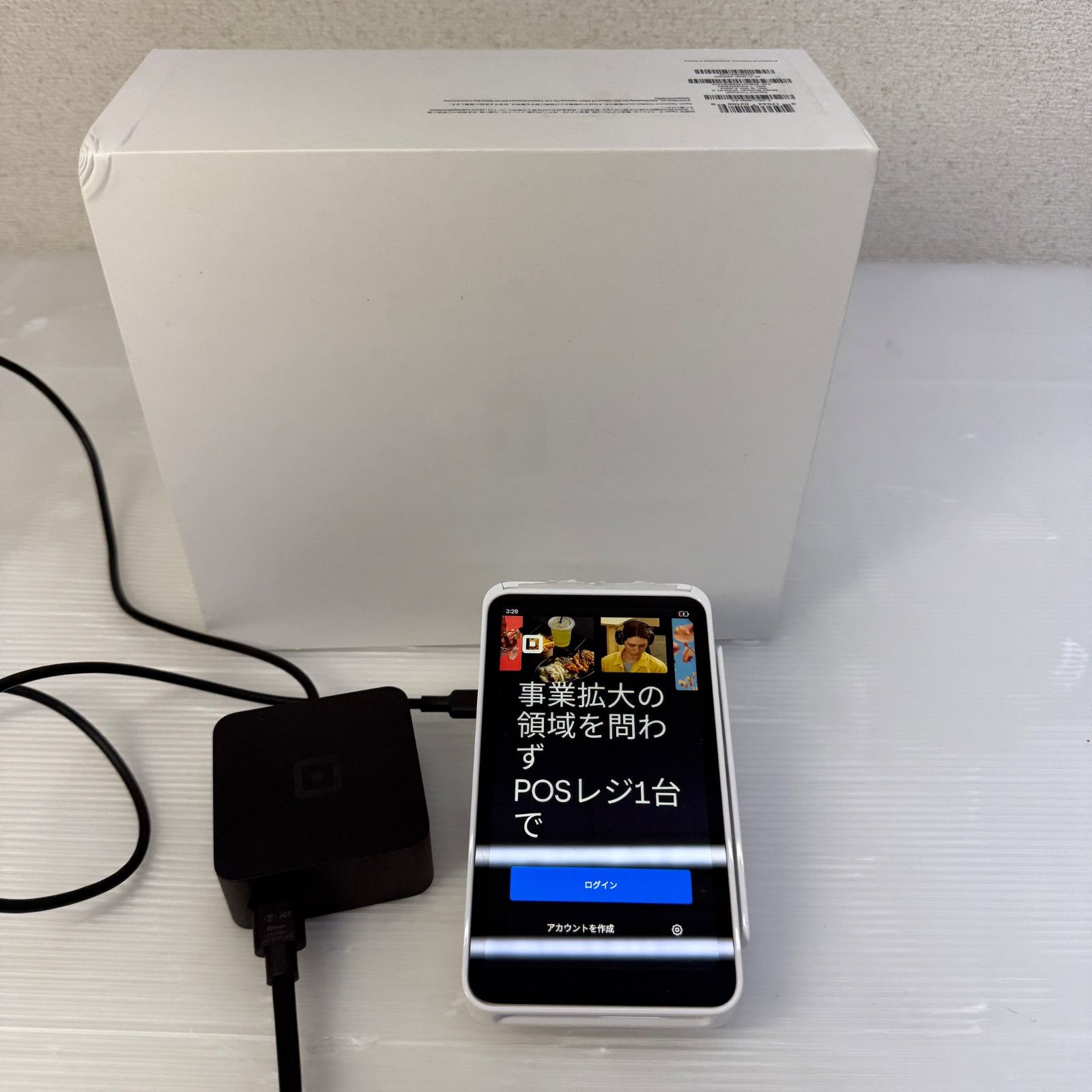 スクエアターミナル プリンター内蔵型 キャッシュレス決済端末 Square ホワイト