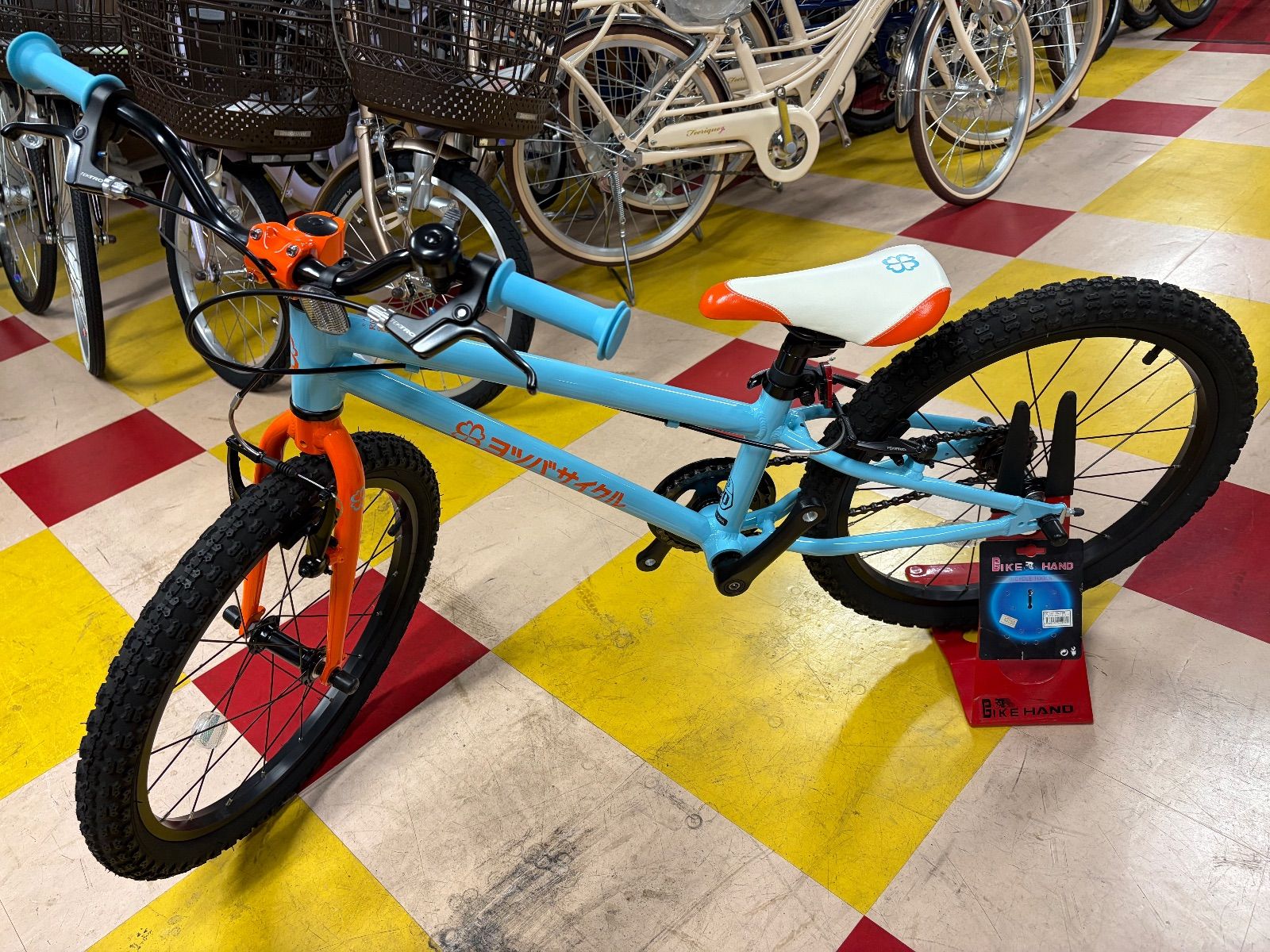 ヨツバサイクル YOTSUBA Zero 20 ラムネブルー 20インチ 子供用軽量