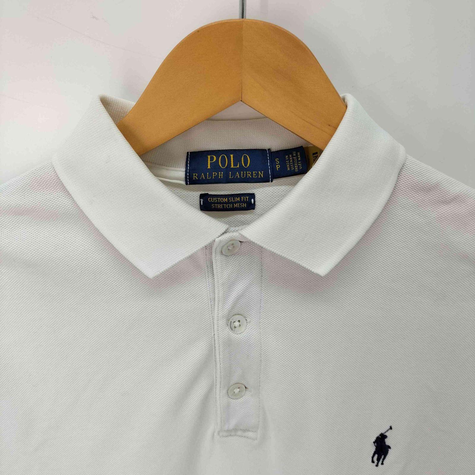 ポロラルフローレン POLO RALPH LAUREN CUSTOM SLIM FIT STRETCH MESH