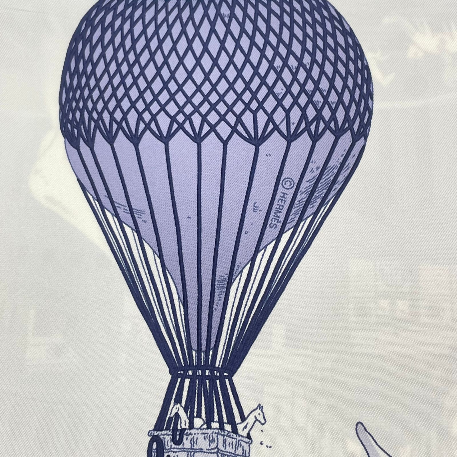 レア 希少 未使用品 HERMES エルメス カレ90 スカーフ シルク