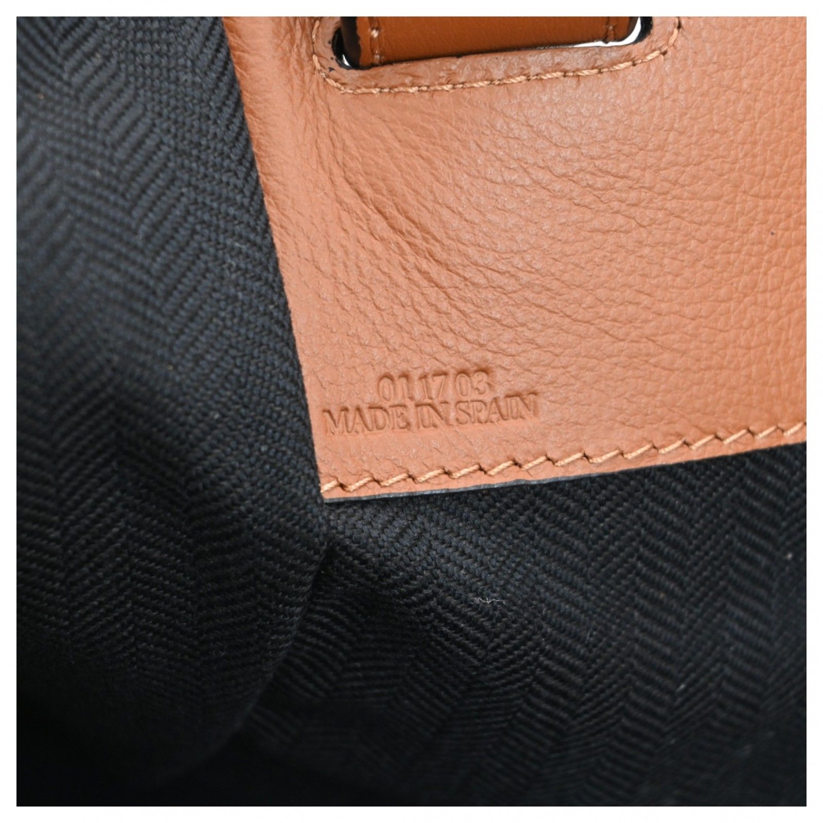  ロエベ ハンモック スモール 2 way バッグ レザー タン Aランク lo 99115 dn ハンドバッグ バッグ