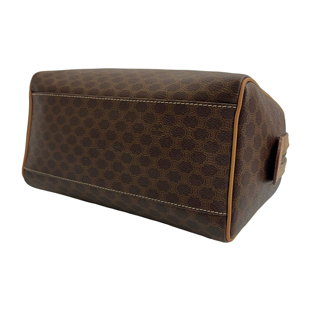 ボストンバッグ ブラウン