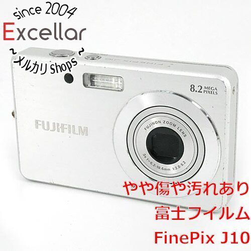 bn:3] FUJIFILM デジカメ FinePix J10 シルバー 815万画素 本体のみ 