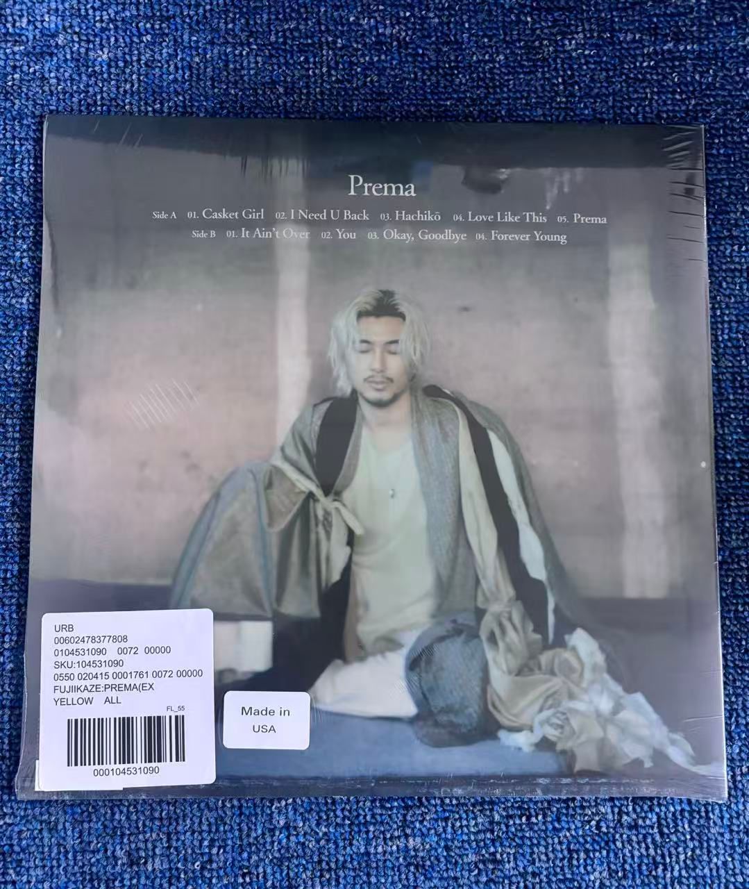 新品】藤井風 Prema 1000枚限定 レコード UO Exclusive - メルカリ