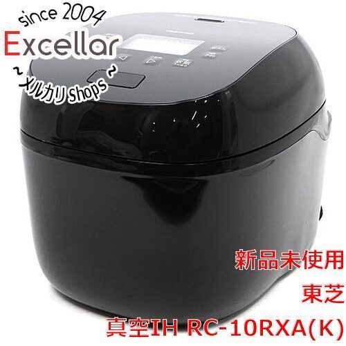 bn:14] TOSHIBA 真空IH炊飯器 5.5合炊き RC-10RXA(K) グランブラック 東芝
