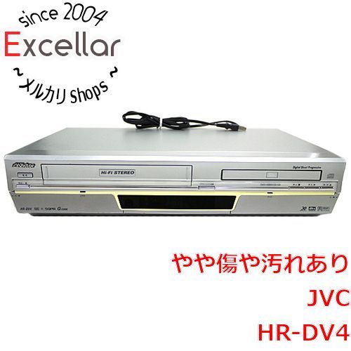 bn 9 Victor DVDプレーヤー一体型ビデオ HR-DV4 リモコン付き 本体 リモコンいたみ