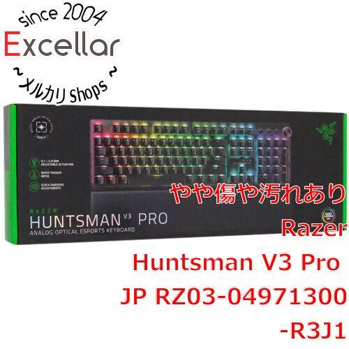 確認用ページ bn:2] Razer Huntsman V3 Pro JP RZ03-04971300-R3J1 ブラック 元箱あり