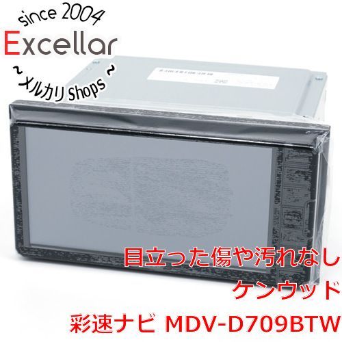 bn 9 KENWOOD カーナビゲーション 彩速ナビ MDV D 709 BTW 保証書 取扱説明書なし